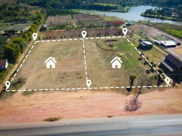 Venta de lotes y construcción